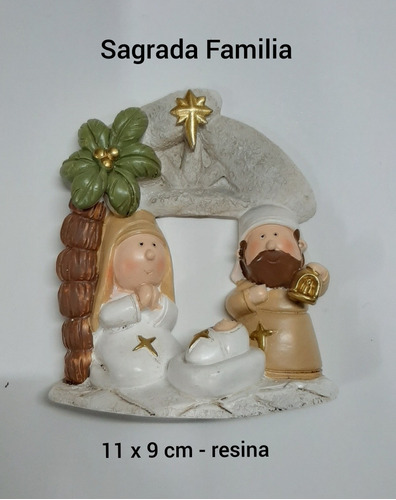 Pesebre - Sagrada Familia - Infantil - Resina Poliéster