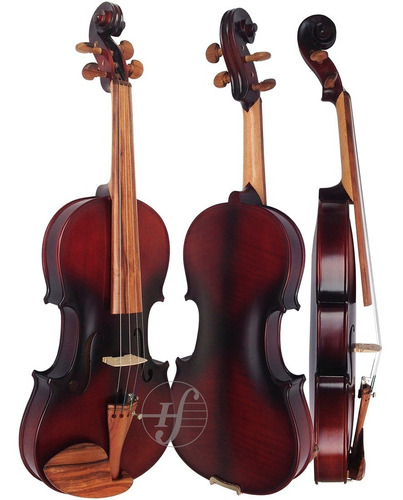 Violino Nhureson Madeira Exposta Envelhecido Fosco
