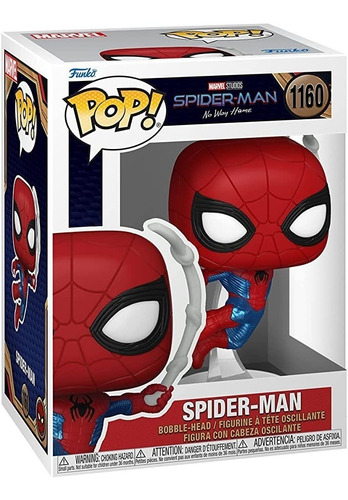 Funko Pop! Marvel: Nwh Spiderman (traje Final) #1160