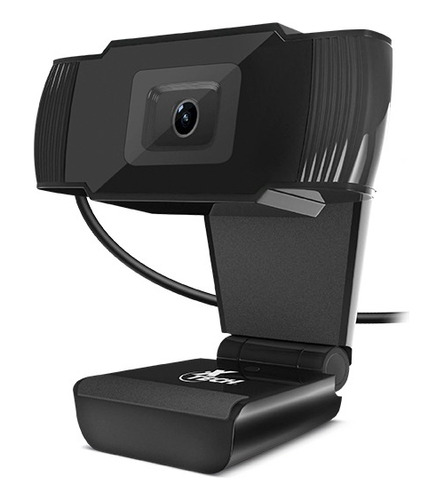 Camara Web Para Pc Webcam Con Microfono Giratoria Usb Negra