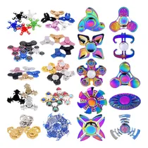 Comprar 10 Pc Tri Spinner Fidget Arco Iris Dedo Spin Estrés Mano Esc