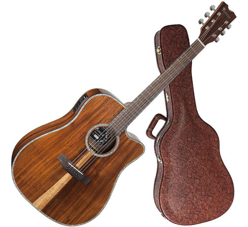 Violão Eletroacústico Folk Cutway Cp Atv Emd430ce Eagle