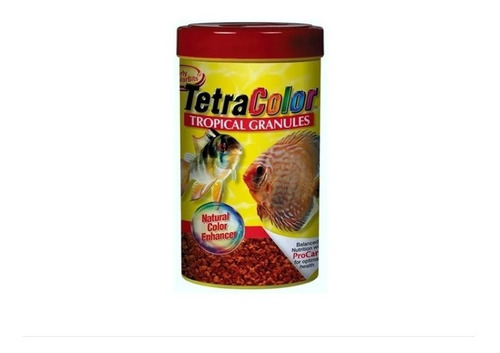Alimento Para Peces Tetra Color 30gr Para Peces Tropicales 