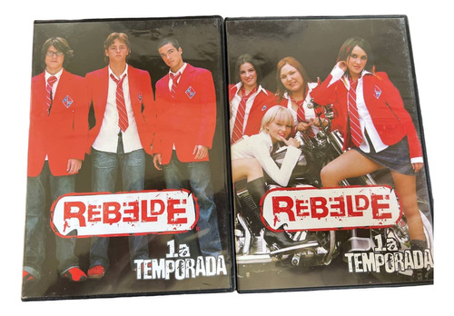 Serie Rebelde 1a Temporada 2004 En Español 3 Discos (dvd)