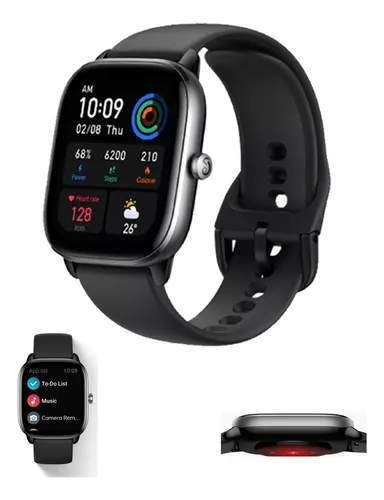 Relogio Amazfit Gts 4 Mini Fino Leve Alexa Bat Longa 15d Caixa Gr...