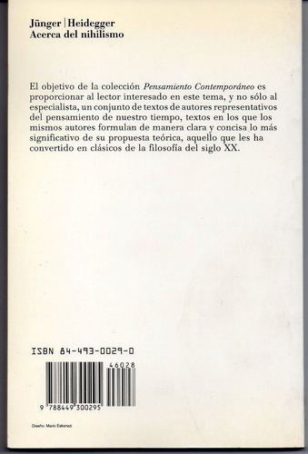 Acerca Del Nihilismo