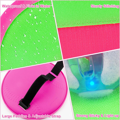 Juego De Tirar Y Atrapar Con Pelota Iluminada Mejorada, Jugu