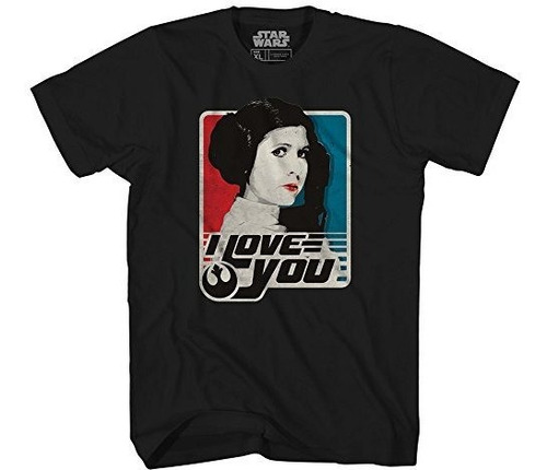 Star Wars Princesa Leia I Love You Han Solo Retro Vintage Cl