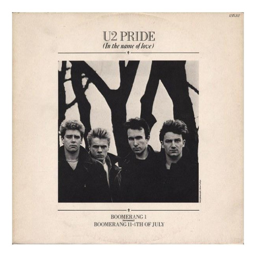 U2  -  Pride (in The Name Of Love)  | 12'' Maxi Single  -  V