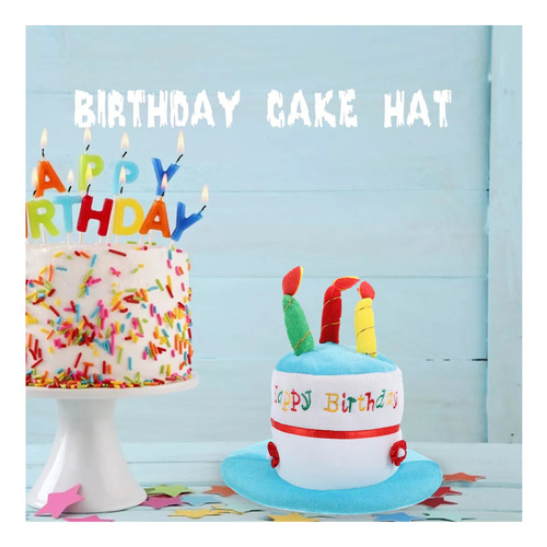 Gorro De Cumpleaños Para Niños, Gorro De Fiesta De Felpa