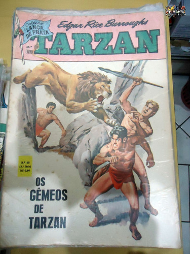 Tarzan Nº 68  3ª Série Coleção Lança De Prata Editora Ebal 