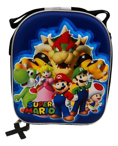 Lonchera Mario Bros 3d Hermosa