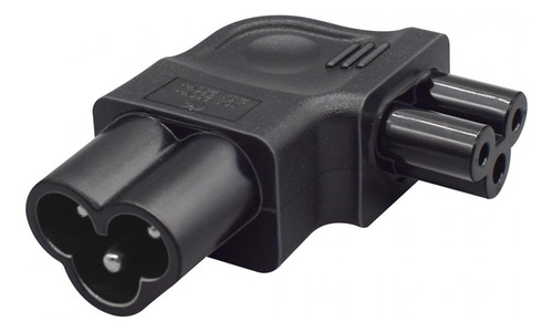 2 Convertidor Adaptador De Corriente Iec320 C6 A C5 2 Piezas