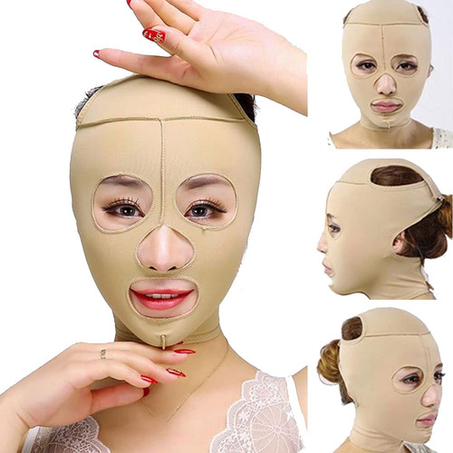 Faja Mentonera Facial Adelgazante, Antiarrugas, Vendaje