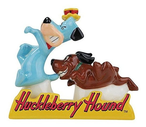 Westland Giftware Huckleberry Hound Y Perro En Bandeja Sal Y