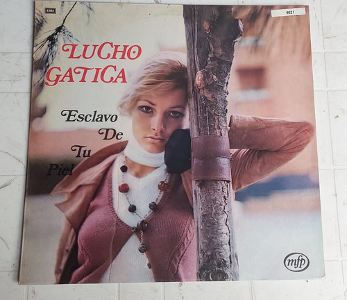 Disco Vinilo Lp De Lucho Gatica:  Esclavo De Tu Piel