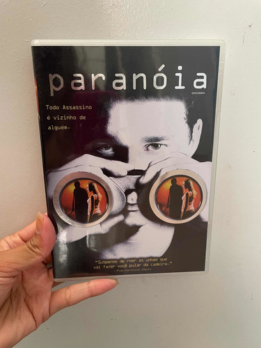 Dvd: Paranóia Com Chia Labeout Suspence Raro