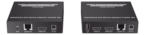 Kit Extensor Kvm (hdmi Y Usb) Hasta 120 Metros