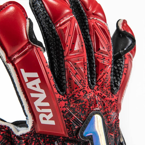 Imagen 4 de 8 de Guante De Portero Rinat Fenix Superior Jd Pro Rojo