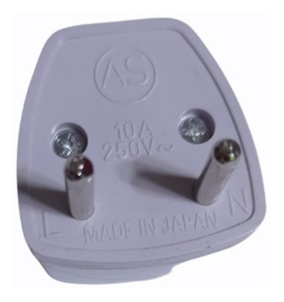 Imagen 2 de 4 de Pack 5 Adaptadores Enchufe De Americano A Europeo Chile