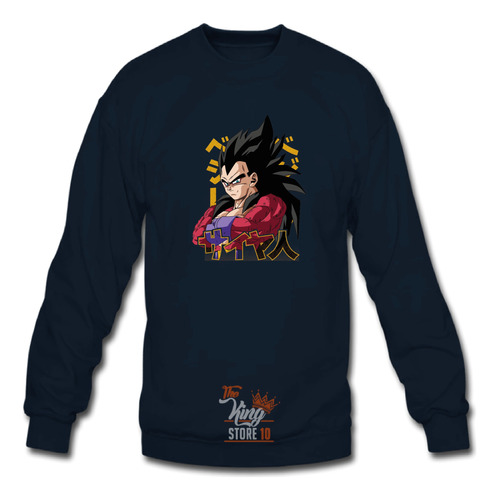 Poleron Polo, Vegeta Super Saiyan 4, Dragon Ball Gt, Anime, Xxl