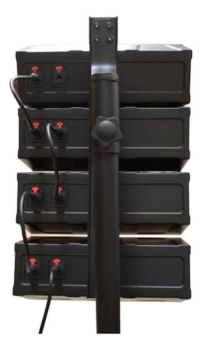 Sistema De Audio Array Cipriani Sub12+4 Sats Con Atril
