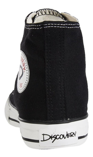 Imagen 3 de 8 de Tenis Discovery Alto Negro Unisex Croydon