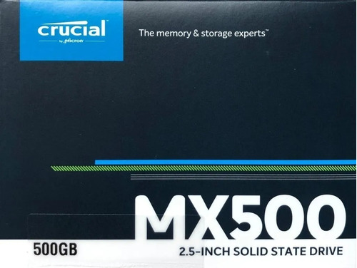 Disco Duro Solido Ssd 500 Gb Crucial Mx500 2.5 Sata