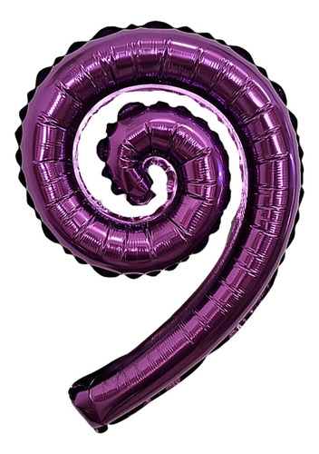 Globo Espiral Violeta 