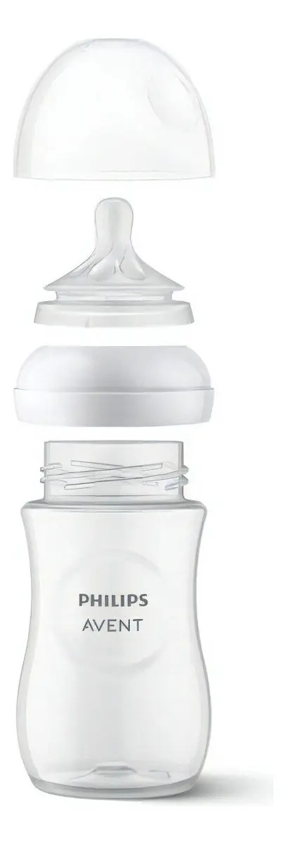 Mamadeira Petala 260ml Transparente Philips Avent SCY903/01