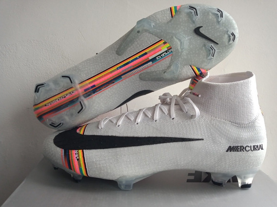 nike mercurial celeste y blanco