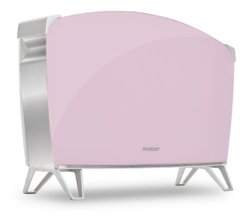 Vitroconvector Peabody Pe-bvc15p Doble Vidrio 1500w Rosa P1