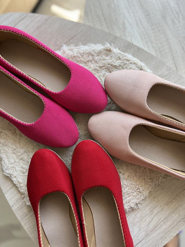 Chatas Chatitas Mujer 35 Al 41 Simil Waps Balerinas Acolchon