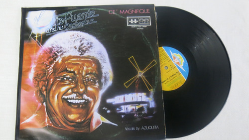 Vinyl Disco Acetato Lp Salsa Tito Puente Ce Magnifique Azuqu