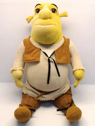 Boneco Shrek Original Grande Pelúcia Hasbro | Parcelamento sem juros