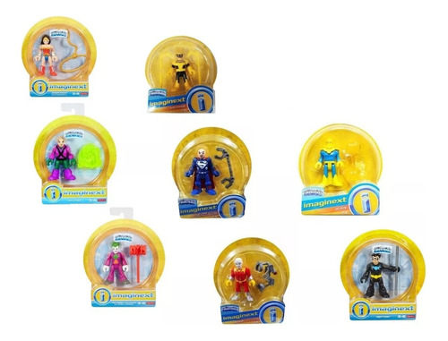 Imaginext Dc Super Friends Dpf00 Kit 3 Personagens