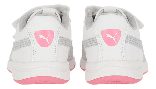 Zapatilla Puma Stepfleex 2 Sl Ve Glitz Niña White/pink