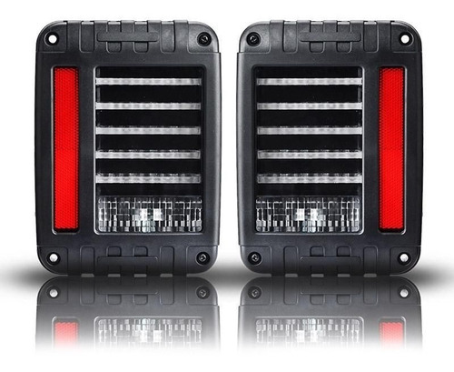 Par De Estop Traseros Jeep Wangler Jk Led