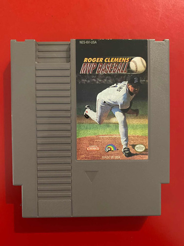 Roger Clemens Mvp Baseball Nintendo Nes Oldskull Games