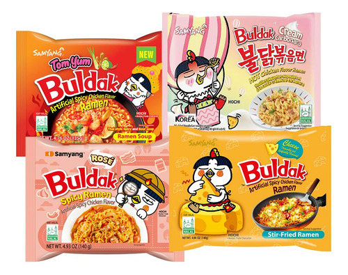 Ramen Picante De Pollo 11 Sabores Con Palillos Gratis 11 Uni