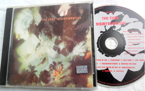 The Cure - Disintegration * 2008 Cd Impecable