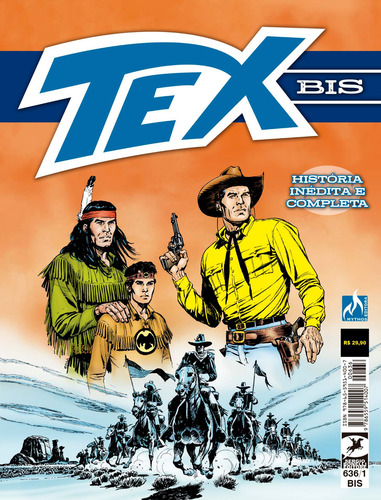 Tex 636-bis: Agentes Dos Navajos, De Boselli, Mauro. Editorial Mythos, Capa Mole Em Português, 2022