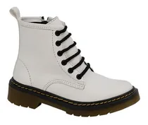 Comprar Borcegos Botas Botitas Nena Moda Blancos Con Cierre Klivers