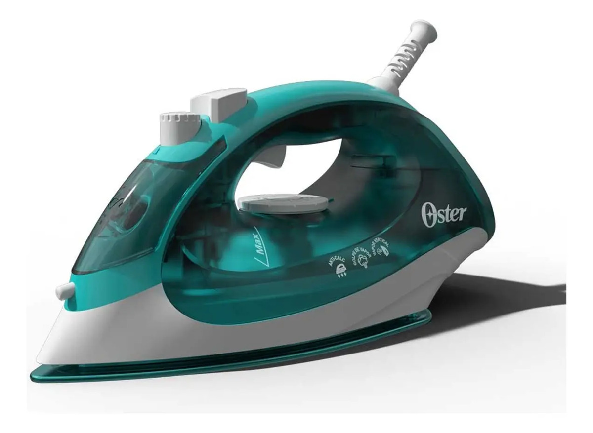 Plancha de Vapor de Cerámica Oster, Compacta, Turquesa, GCSTBS5052