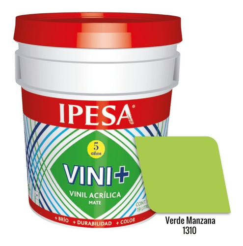 Pintura Vinílica Lavable Vini+  5 Años 19l Similar A Comex.