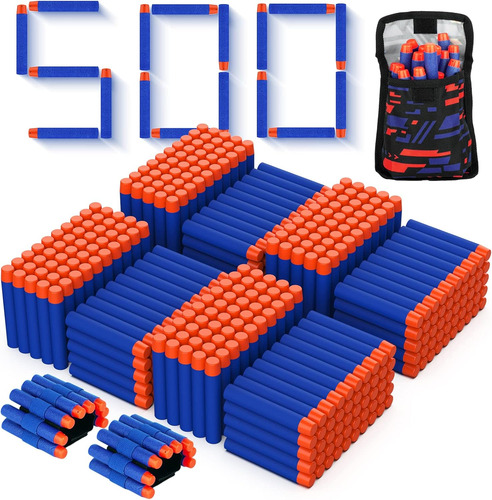 Tudaymol Nerf Balas 500 Dardo Oficial Para Nerf N-elite ...