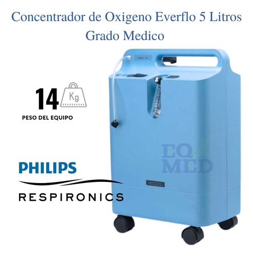 Concentrador De Oxígeno Philips Respironics 5litro Everflo