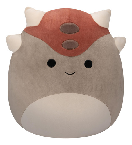 Squishmallows Anquilosaurio Gris Ainhoca Original De 14 PuLG