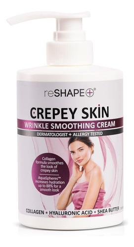 Reshape+ Crepey Crema Para El Tratamiento De La Piel, Locion