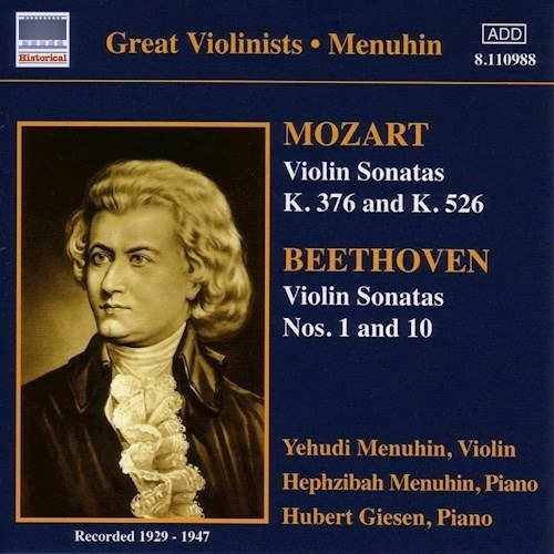 Beethoven/vln Stas/menuhin - Mozart (cd)